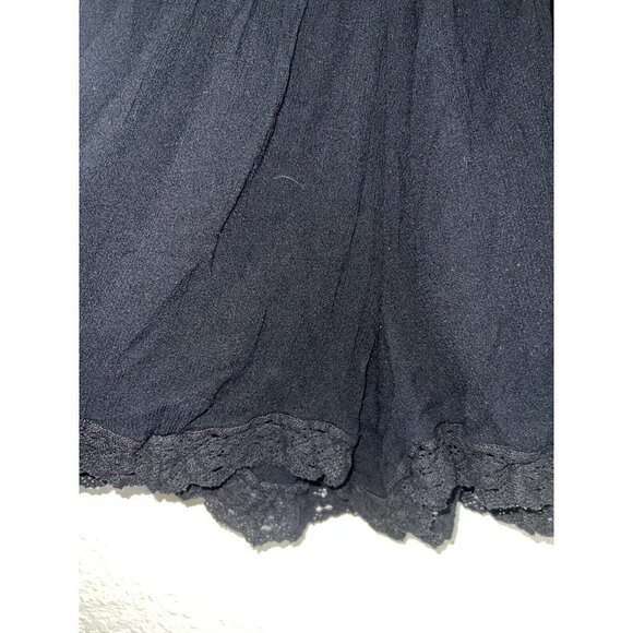 Free People Shorts Embroidered Waist Boho Crochet Accent XS Flowy Comfortable 1B - Picture 3 of 8